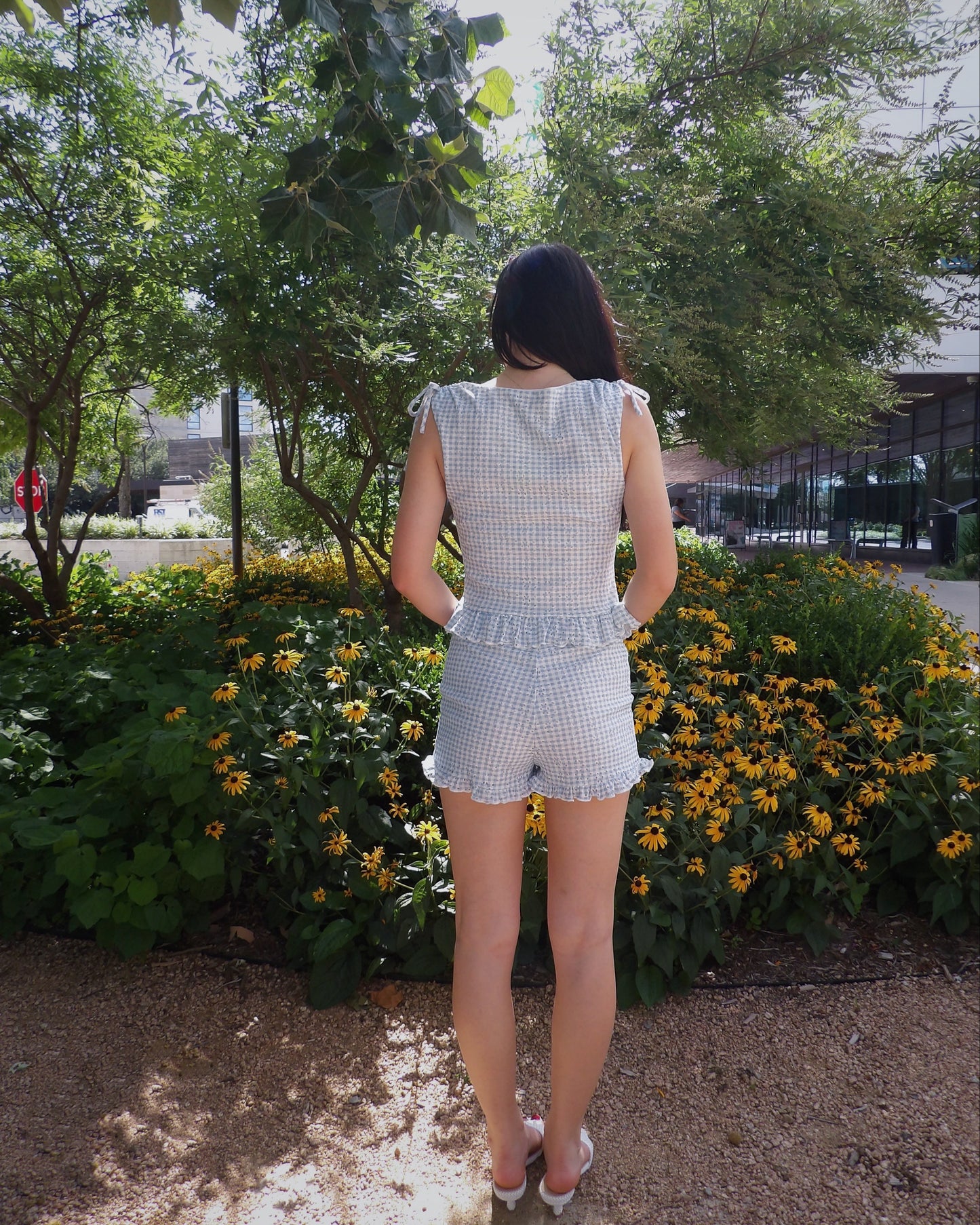 Blueberry Jam Picnic Shorts