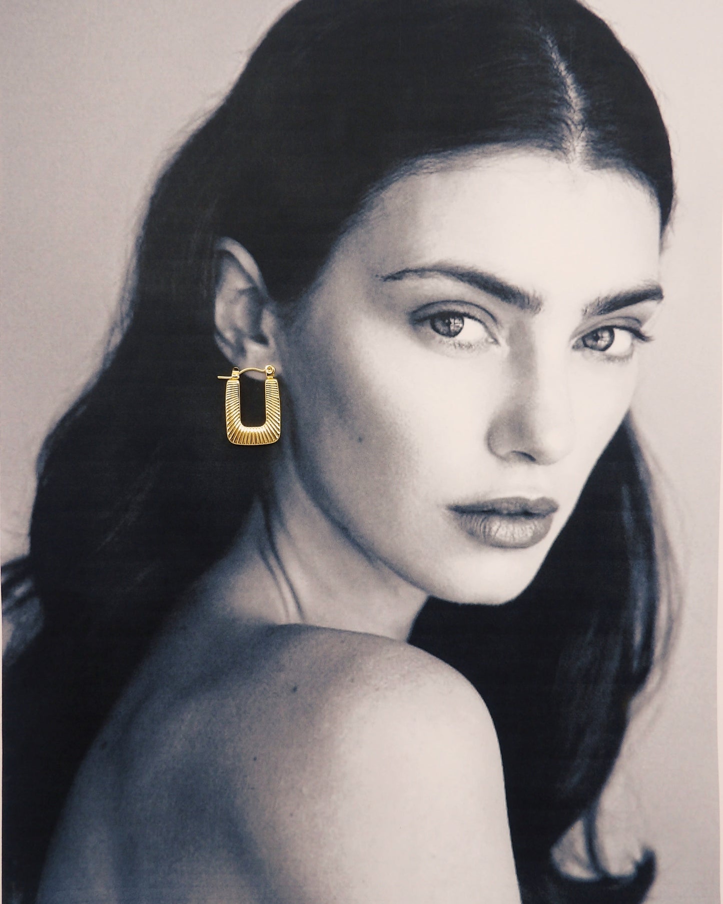 Golden Grotto Hoops
