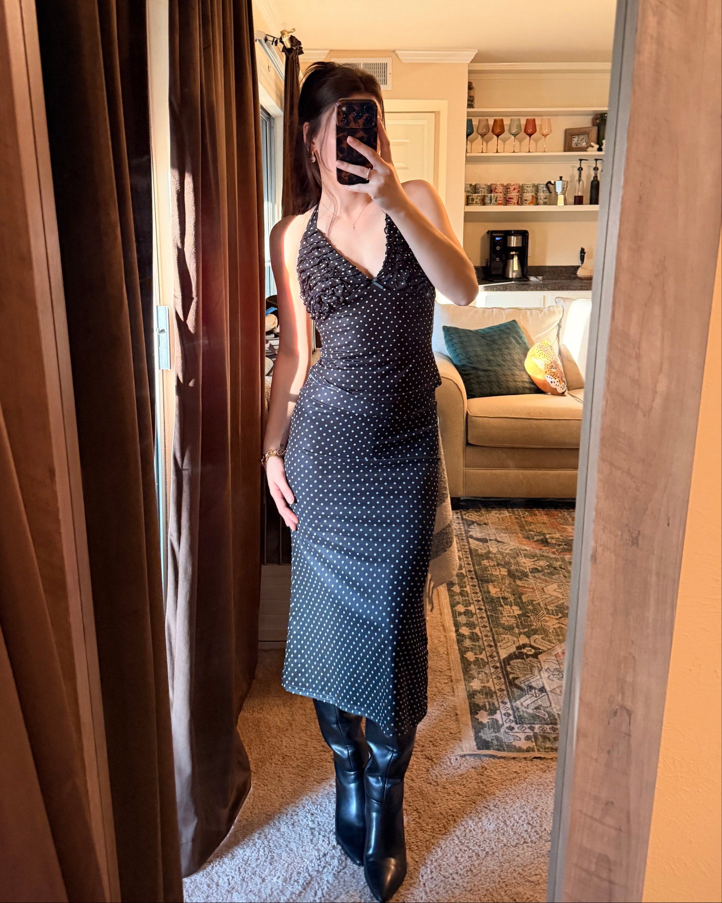 Heritage Dot Skirt