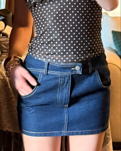 Hearthside Denim Skirt